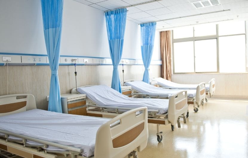 hospital bedding