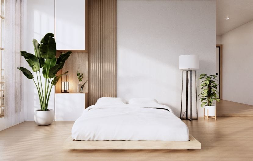 white bedding in a inn