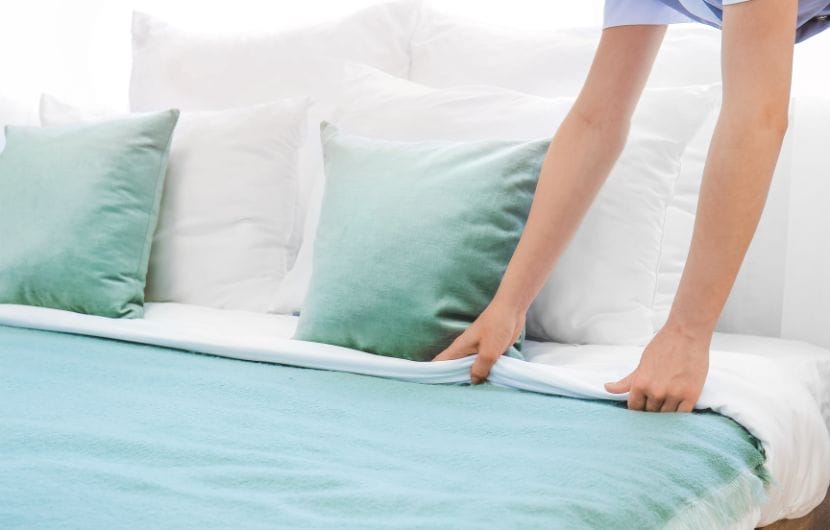 hotel wrinkle free bedding
