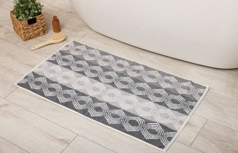 A Decorative Bath Mat