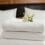 hotel white bedding and towels