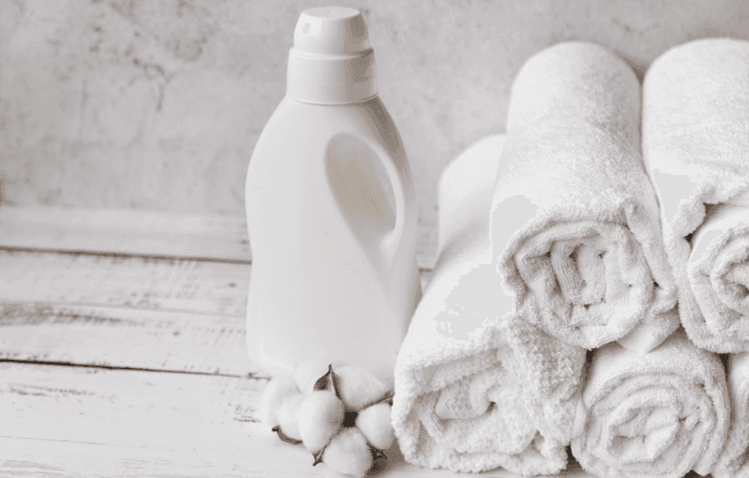Softener makes towels shedding