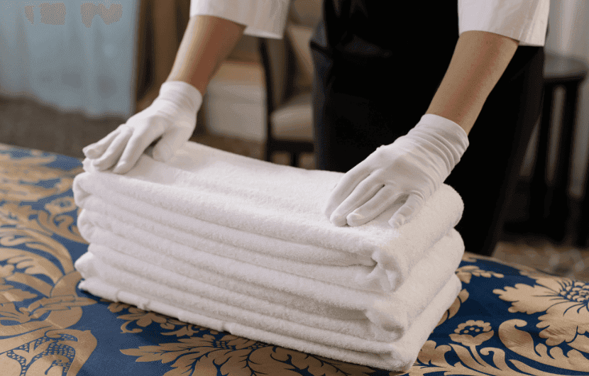 hotel employee training hotel towel