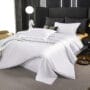 white bedding set