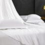 white bedding set